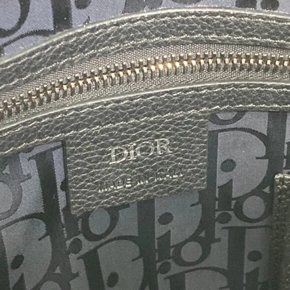 DIOR HOMME Hand Bag Logo Inside Trotter Oblique 2WAYShoulder Bag Business bag - Picture 6 of 15